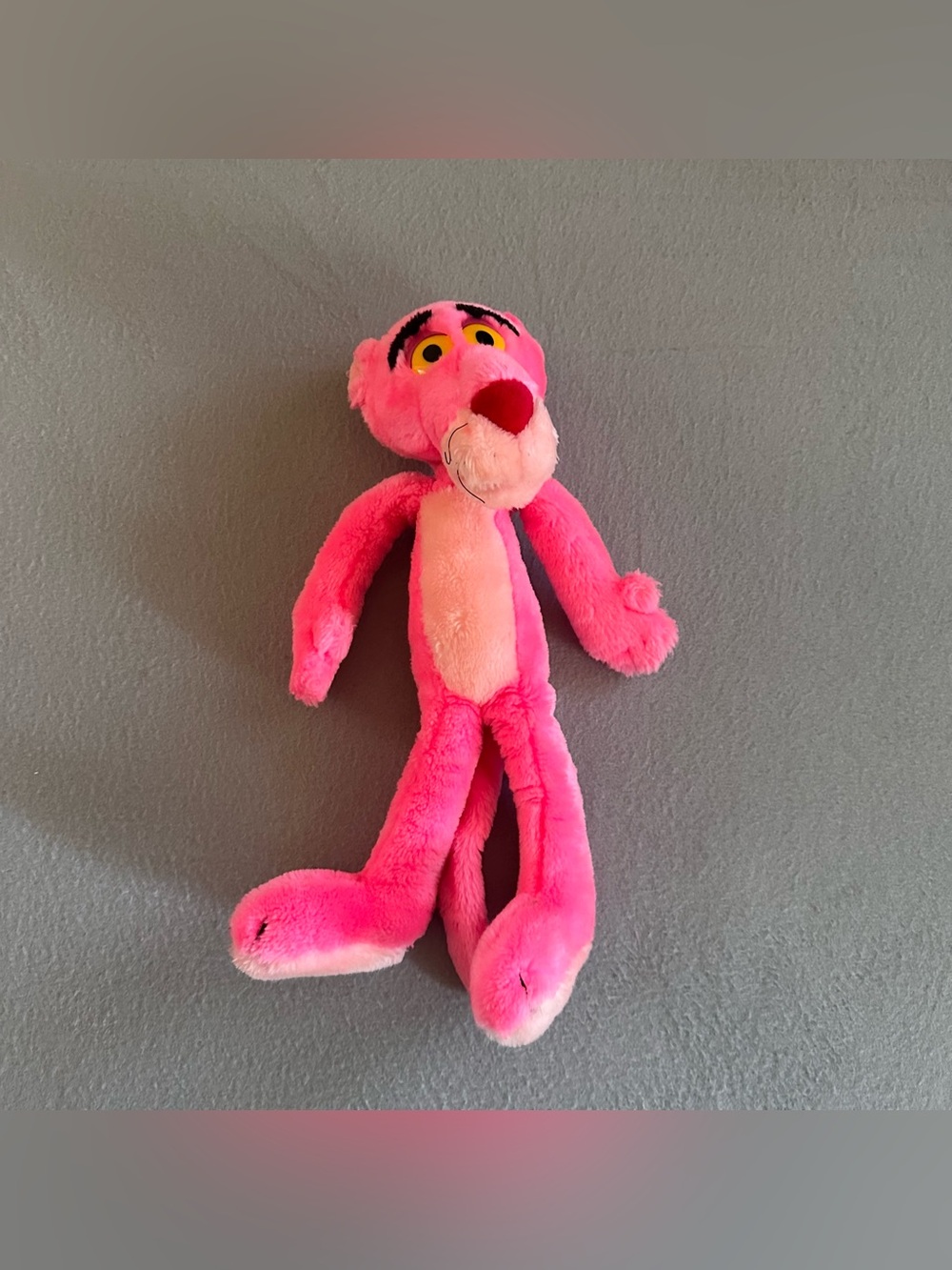 Vintage 1990 Pink Panther Plush 16” 24K Stuffed Toy